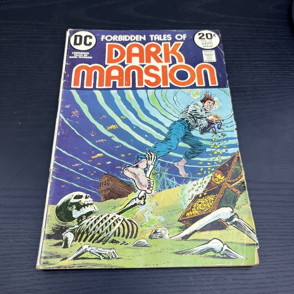 Forbidden Tales of Dark Mansion #12 Sept 1973 DC Comics Bronze Age Horror Comic
